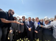 بازدید از پروژه‌های دهگلان و قروه برنامه دومین روز سفر وزیر به کردستان