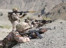 درگیری با گروهک‌ها و شهادت دو مرزبان دیگر در بانه