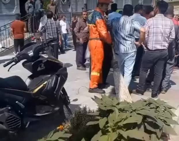 تجمع کارگران شهرداری سنندج