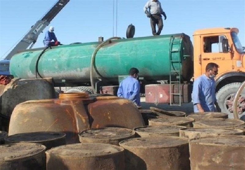 کشف بيش از 40هزار ليتر سوخت قاچاق