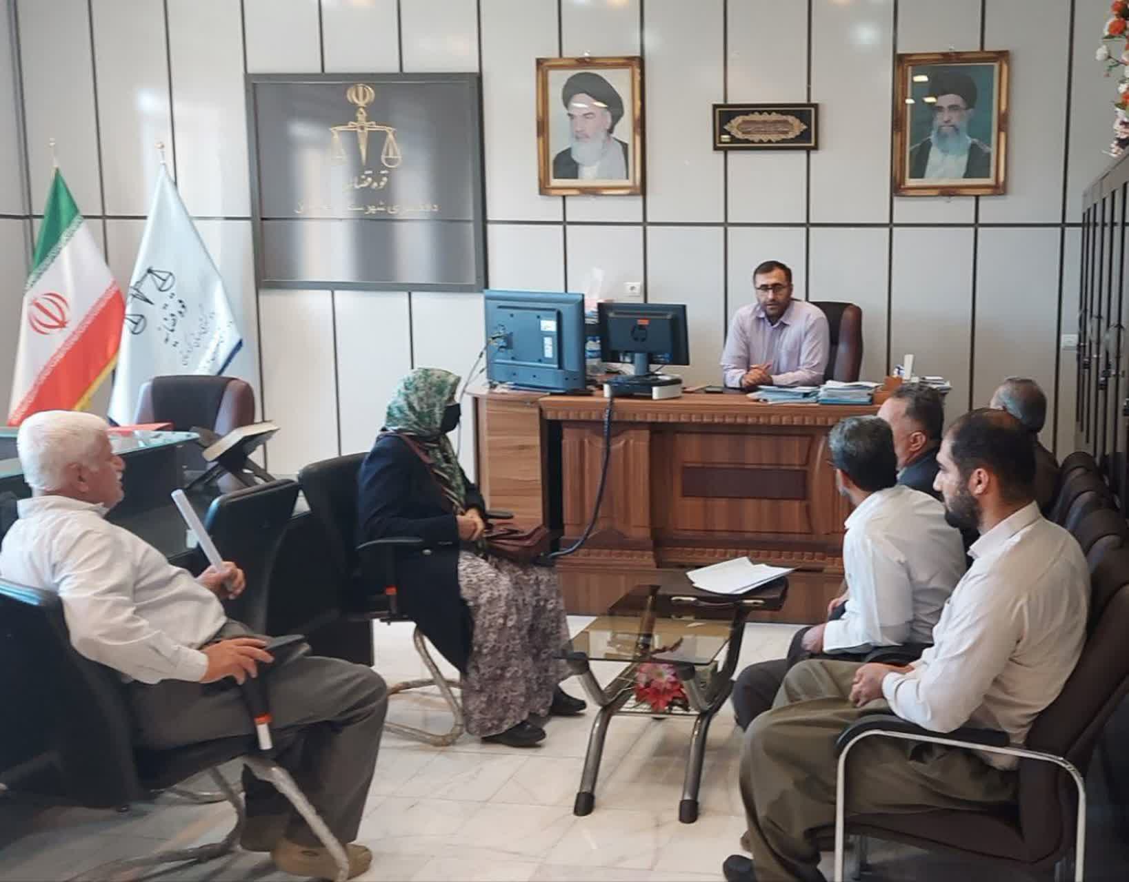 اختلاف سه ساله در کامیاران به سازش ختم شد