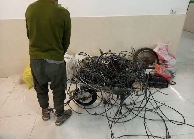 پايان کار سارق کابل با 18 فقره سرقت