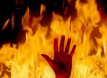 خودسوزی نیروی آتش نشانی سنندج