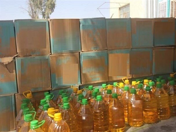 کشف ۲۵ تن روغن احتکار شده در بیجار