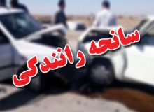 برخورد دو خودرو در چهارراه میرکی دهگلان ۷ مصدوم بر جای گذاشت